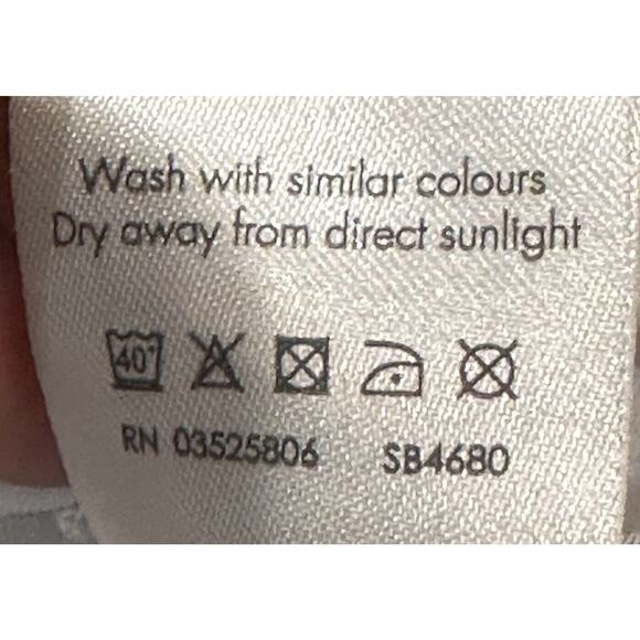 Sweaty Betty Tank Top Women's M White Racerback Workout Shirt Mesh Back Top - Picture 8 of 10